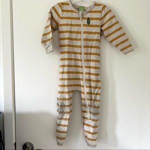 Peekaboo Beans 18-24 mos Striped Playsuit